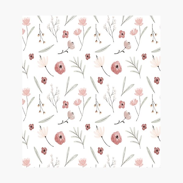 Item preview, Petite rose motif floral  designed and sold by Jamildesign.