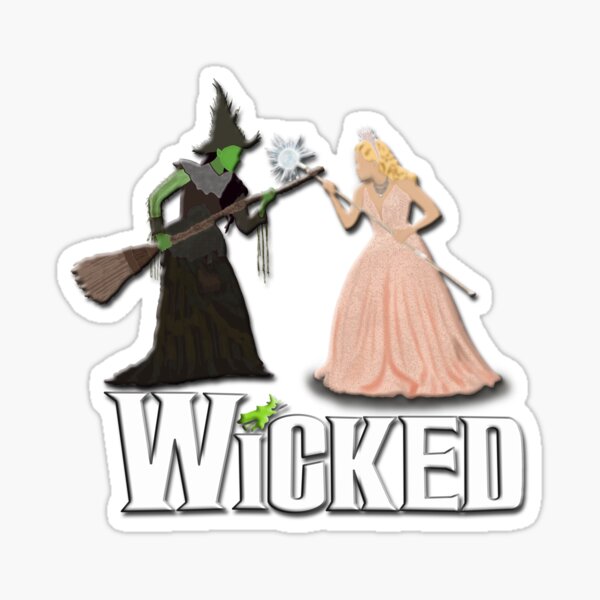 Item preview, Elphaba vs. Glinda designed and sold by GirlFromBrazil.