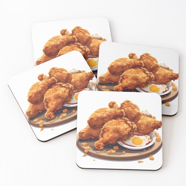 Item preview, large pieces of fried chicken designed and sold by SanchillShop.