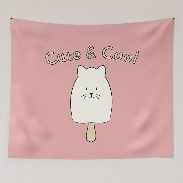 Item preview, Cute & Cool Ice Cream Cat designed and sold by HugSomeNettles.