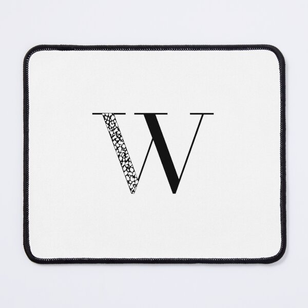 Item preview, W Initial designed and sold by PinkPenguin3312.