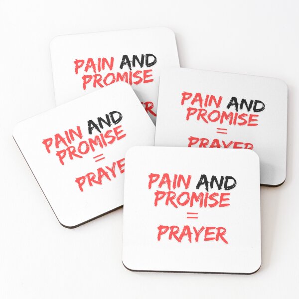 Item preview, Pain and Promise = Prayer designed and sold by Country By Blessings.