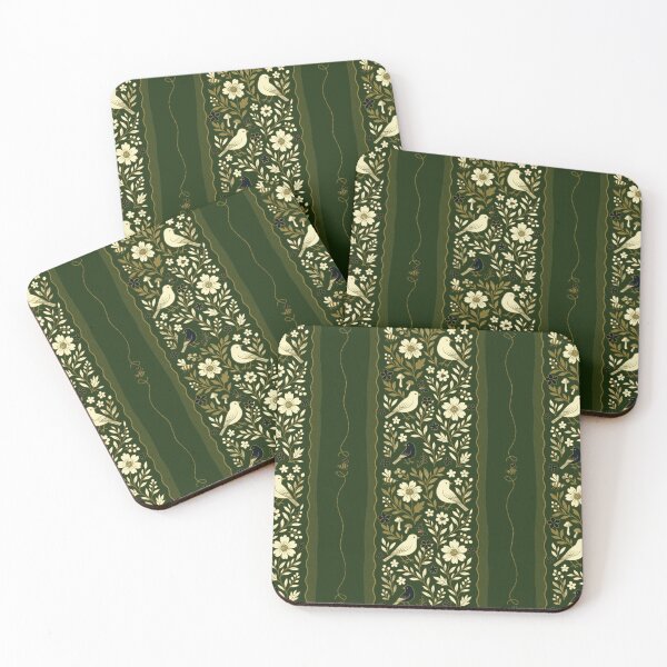 Item preview, Woodland Songbird Border designed and sold by Loomandlorebyh.