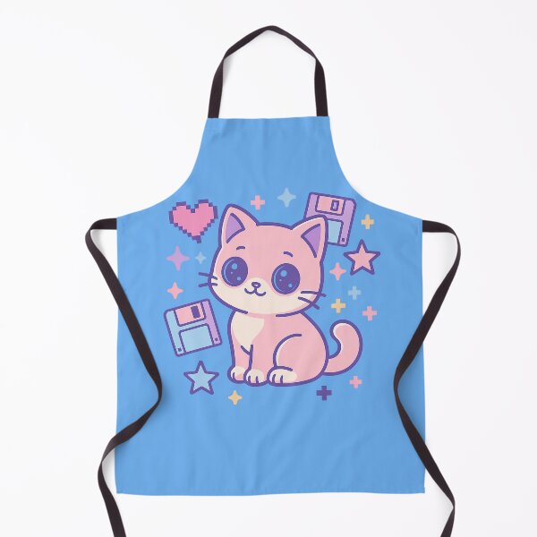 Item preview, Kawaii Pixel Cat - Y2K Pastel Dream designed and sold by Design_Your_Day.