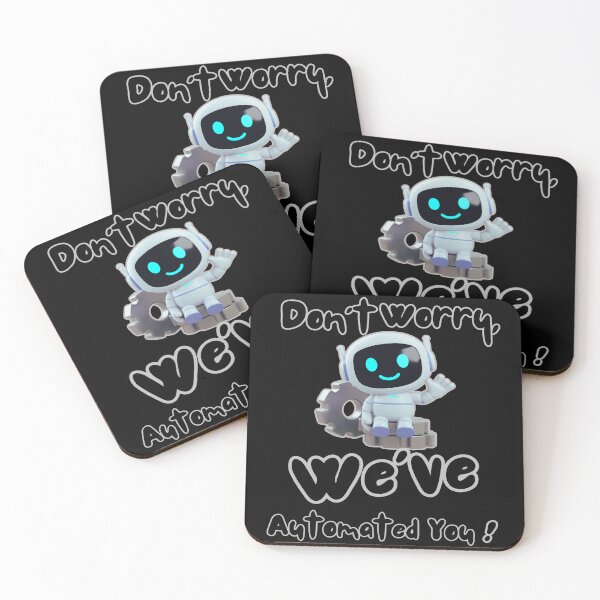 Item preview, Don’t Worry, We Got This – Robot Assembly Line Squad Shirt designed and sold by ArtbyCrystal.