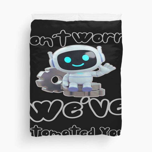 Item preview, Don’t Worry, We Got This – Robot Assembly Line Squad Shirt designed and sold by ArtbyCrystal.
