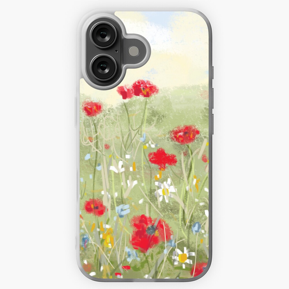 Item preview, iPhone Soft Case designed and sold by ClareWalkerArt.