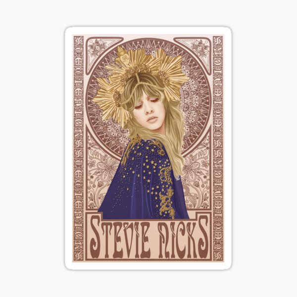 Stevie Nicks Illustration Sticker