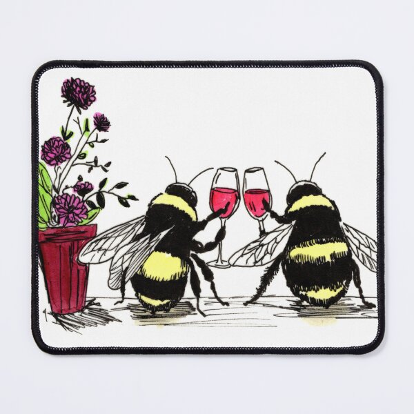 Item preview, Bee Rosé designed and sold by Scribbles & Doodles by Jinx.