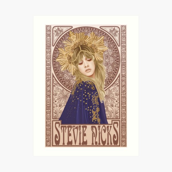 Stevie Nicks Illustration Art Print