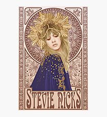 Stevie Nicks Illustration Photographic Print