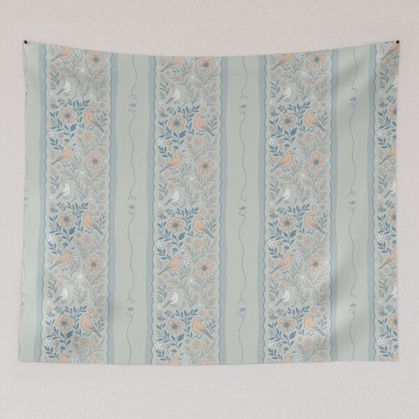 Item preview, Woodland Songbird Border designed and sold by Loomandlorebyh.