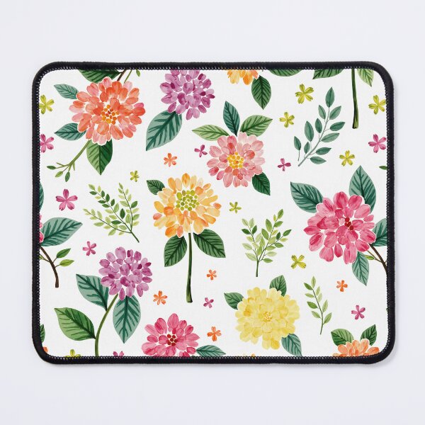 Item preview, Dahlia Garden Party Pastel Print designed and sold by Magnolia Valley Art.