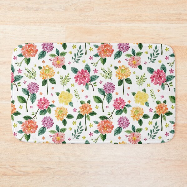 Item preview, Dahlia Garden Party Pastel Print designed and sold by Magnolia Valley Art.