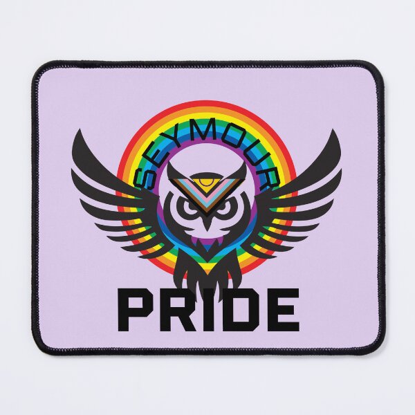 Item preview, Seymour Pride Owl & Rainbow designed and sold by LibStix.