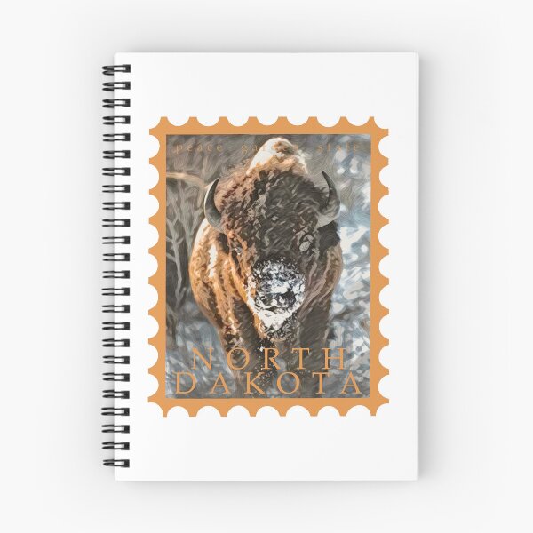 Item preview, North Dakota Stamp  designed and sold by katefunk4.