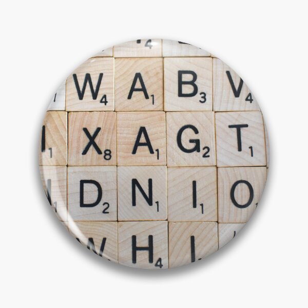 Item preview, A group of scrabble tiles  designed and sold by OzzyluArt.