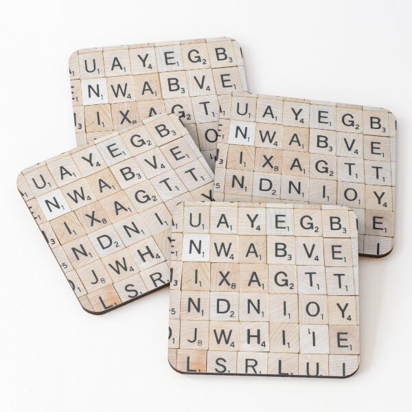 Item preview, Un grupo de fichas de Scrabble designed and sold by OzzyluArt.