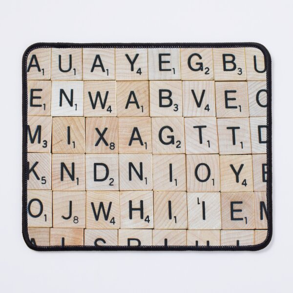 Item preview, A group of scrabble tiles designed and sold by OzzyluArt.