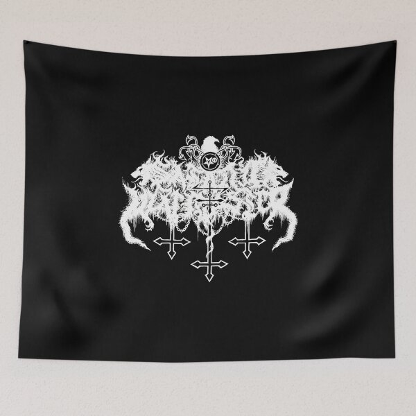 Item preview, Satanic Warmaster Logo designed and sold by topitoff.