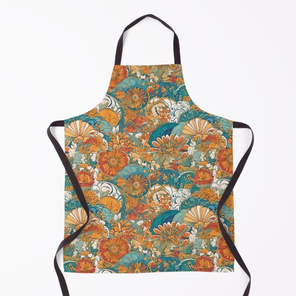Item preview, colorful flower wave art designed and sold by SanchillShop.
