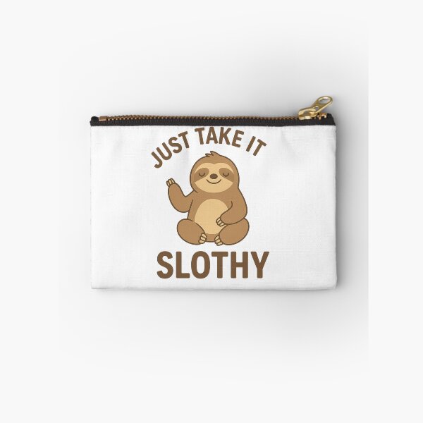 Item preview, Just Take It Slothy – Cute Sloth Pun Design designed and sold by POPDOTSHOP.