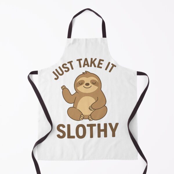 Item preview, Just Take It Slothy – Cute Sloth Pun Design designed and sold by POPDOTSHOP.