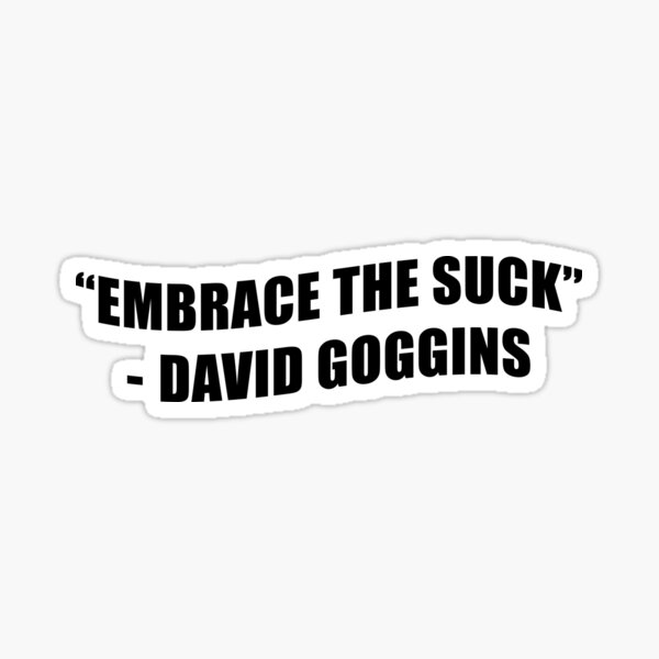 Item preview, David Goggins Motivation designed and sold by thepinkbarbell.