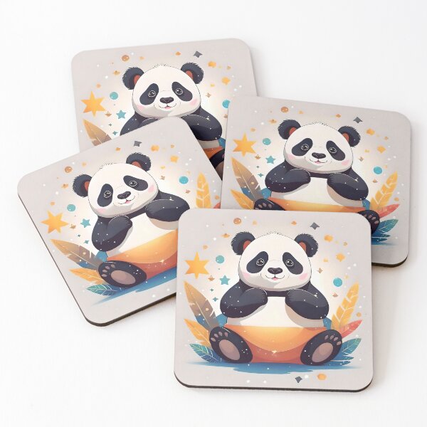 Item preview, Panda bursting with color designed and sold by SanchillShop.