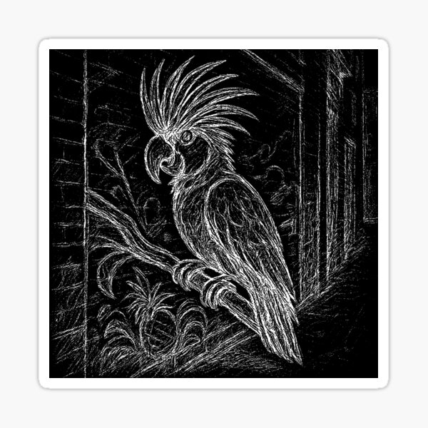 Item preview, Palm cockatoo, goliath cockatoo or great black cockatoo#3 designed and sold by Helios Be. Lavsh.