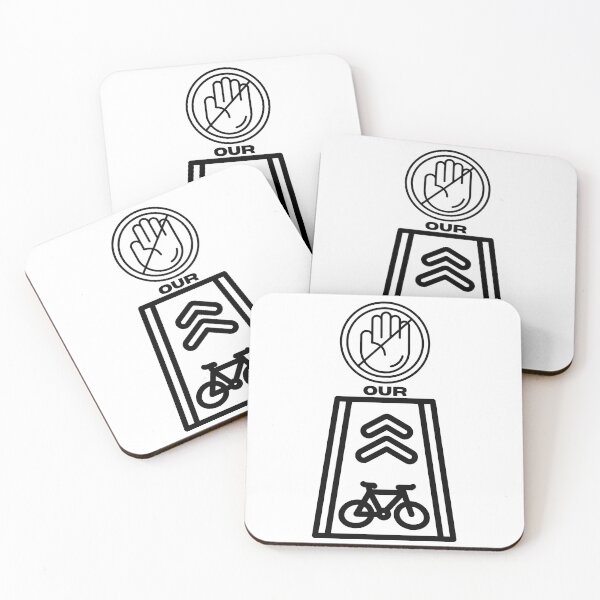 Item preview, Hands OFF Our Bike Lane Design 1 designed and sold by CycleNYC_Designs.
