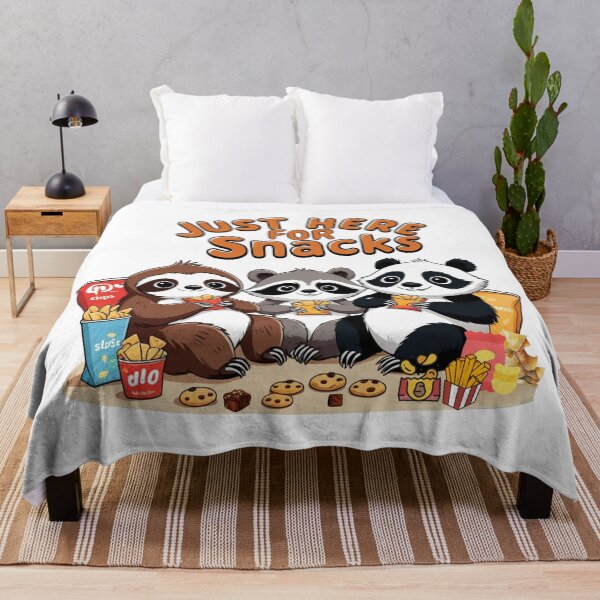 Item preview, Party Animals Just Here for Snacks designed and sold by Bliss Find And Design.