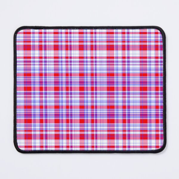 Item preview, Red and Blue Plaid Fabric Pattern Seamless Repeat designed and sold by Sharon Schwalbe.
