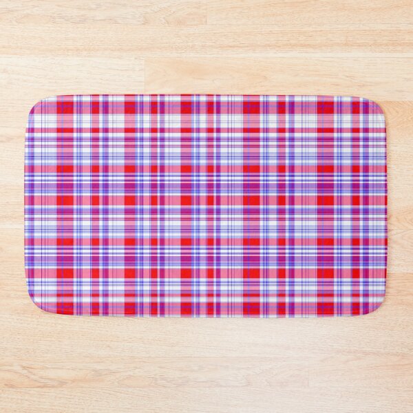 Item preview, Red and Blue Plaid Fabric Pattern Seamless Repeat designed and sold by Sharon Schwalbe.