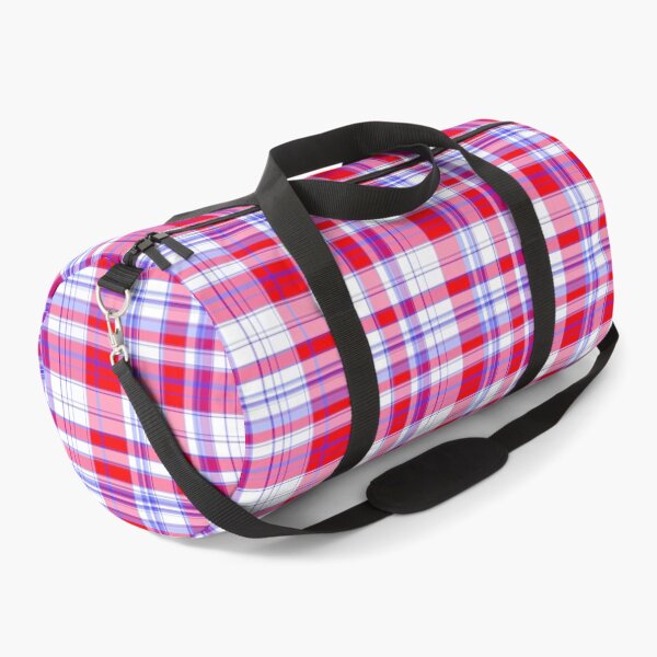 Item preview, Red and Blue Plaid Fabric Pattern Seamless Repeat designed and sold by Sharon Schwalbe.