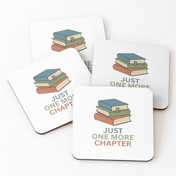 Item preview, Just One More Chapter - Book Lovers and Librarian Art designed and sold by POPDOTSHOP.