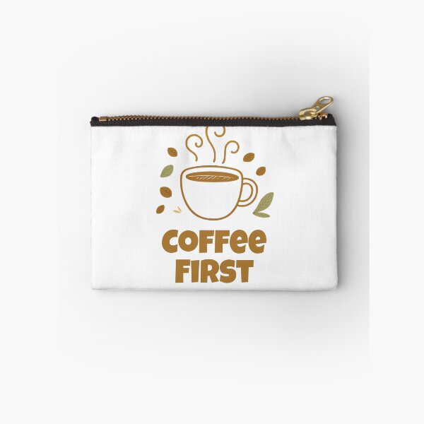 Aperçu de l'œuvre Le café d'abord - L'art des amateurs de café créée et vendue par POPDOTSHOP.