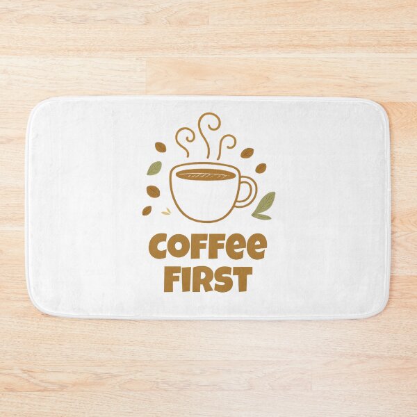 Item preview, Coffee First - Coffee Lover's Art designed and sold by POPDOTSHOP.