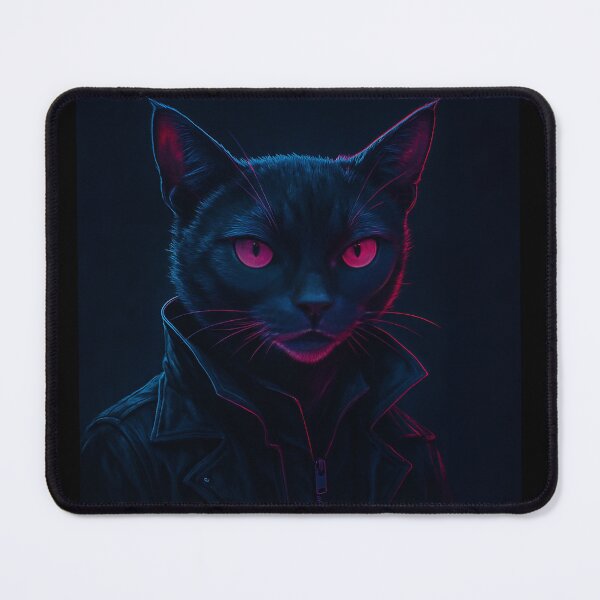 Item preview, Cyberpunk style cool cat designed and sold by yay030.