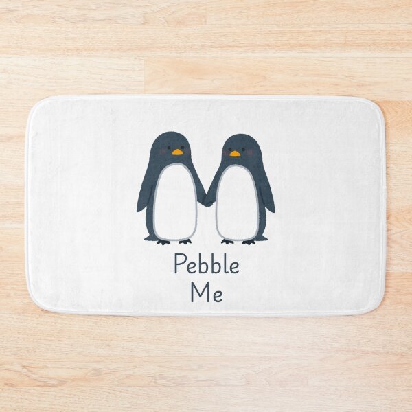 Item preview, Pebble Me - Penguin Love designed and sold by POPDOTSHOP.