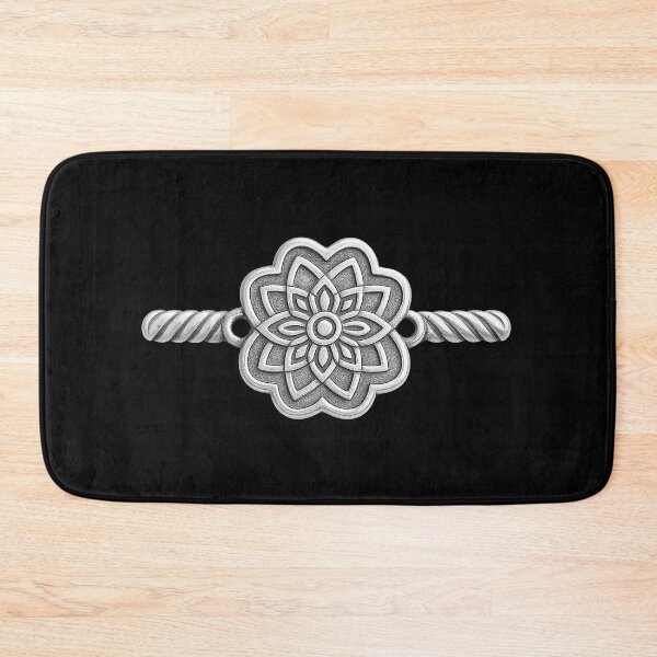 Item preview, Silver Raksha Bandhan Wristband designed and sold by joshuayule.