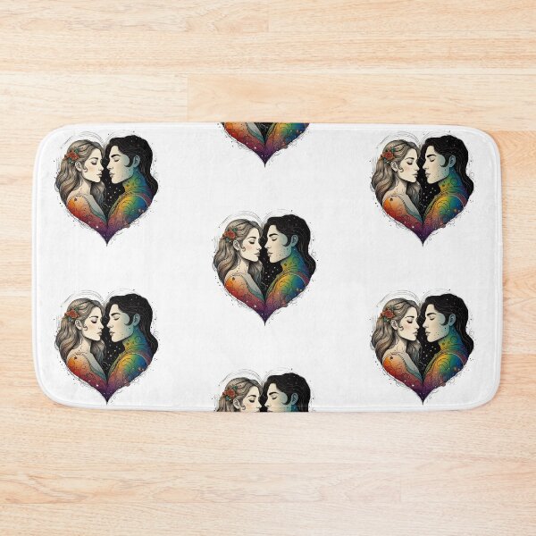Item preview, Starry Love Couple Heart designed and sold by Digiheart.