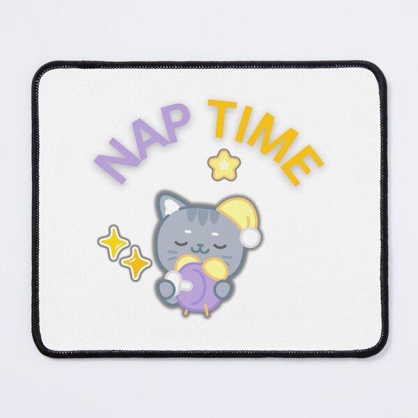 Item preview, Nap Time - Kawaii Sleepy Cat designed and sold by POPDOTSHOP.
