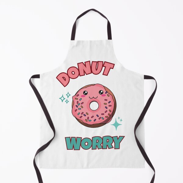 Item preview, Donut Worry - Kawaii, Fun Artwork designed and sold by POPDOTSHOP.