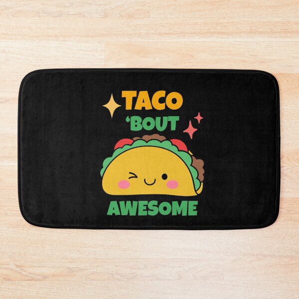 Item preview, Taco 'Bout Awesome - Kawaii Taco Art designed and sold by POPDOTSHOP.
