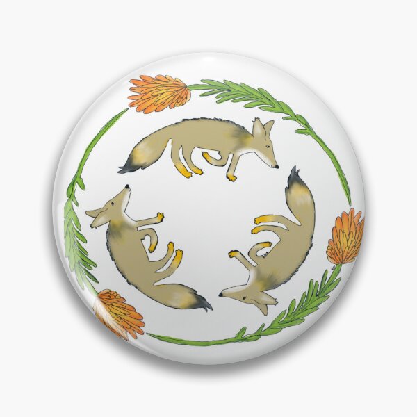 Item preview, Paintbrush Prairie Wolf designed and sold by Songdog Desert Treasures.