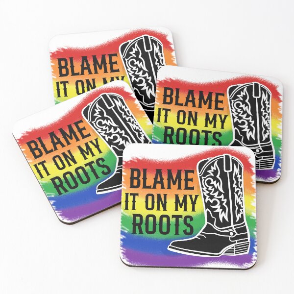 Item preview, Blame It On My Roots designed and sold by River-Blue-Art.