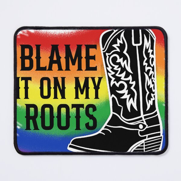 Item preview, Blame It On My Roots designed and sold by River-Blue-Art.