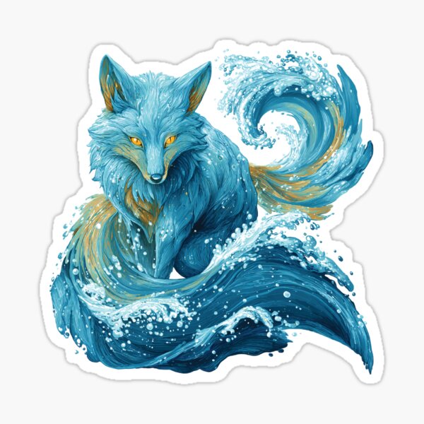 Item preview, Mystic Water Fox Spirit designed and sold by thxnawin.
