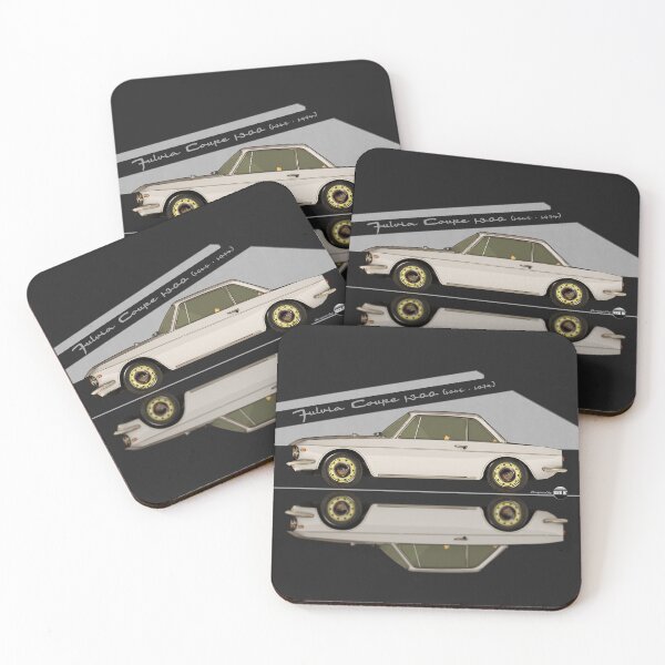 Item preview, Fulvia Coupé 1300 - 1965 -1974 - (Grigio Escoli) – Rally Roots in Style designed and sold by Azaziel.
